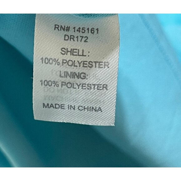 Charming Charlie Tunic Dress Blue Embroidered Size XL Extra Large Mini - Picture 7 of 8